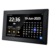 Digital Calendar 10.1-Inch Day Clock for Seniors Medication Alarm