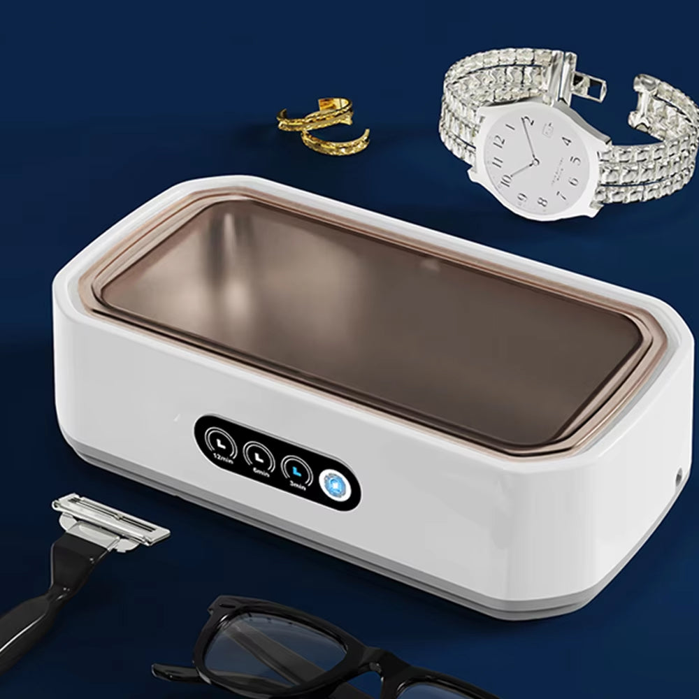 BriloDip Ultrasonic Jewelry Cleaner 49kHz High Frequency 650ml Professional
