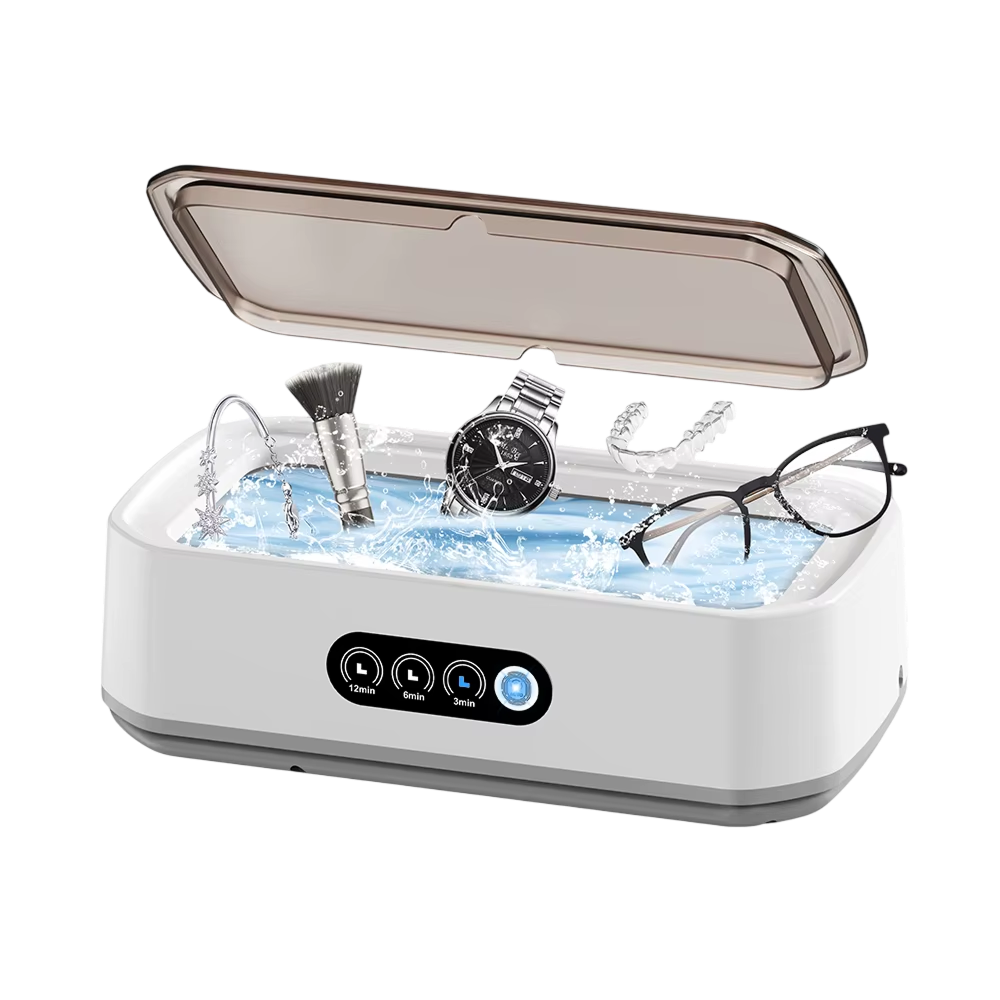 BriloDip Ultrasonic Jewelry Cleaner 49kHz High Frequency 650ml Professional