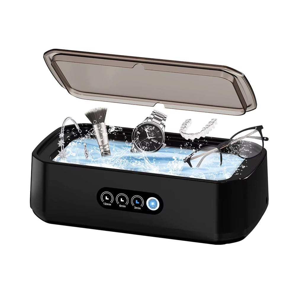 BriloDip Ultrasonic Jewelry Cleaner 49kHz High Frequency 650ml Professional
