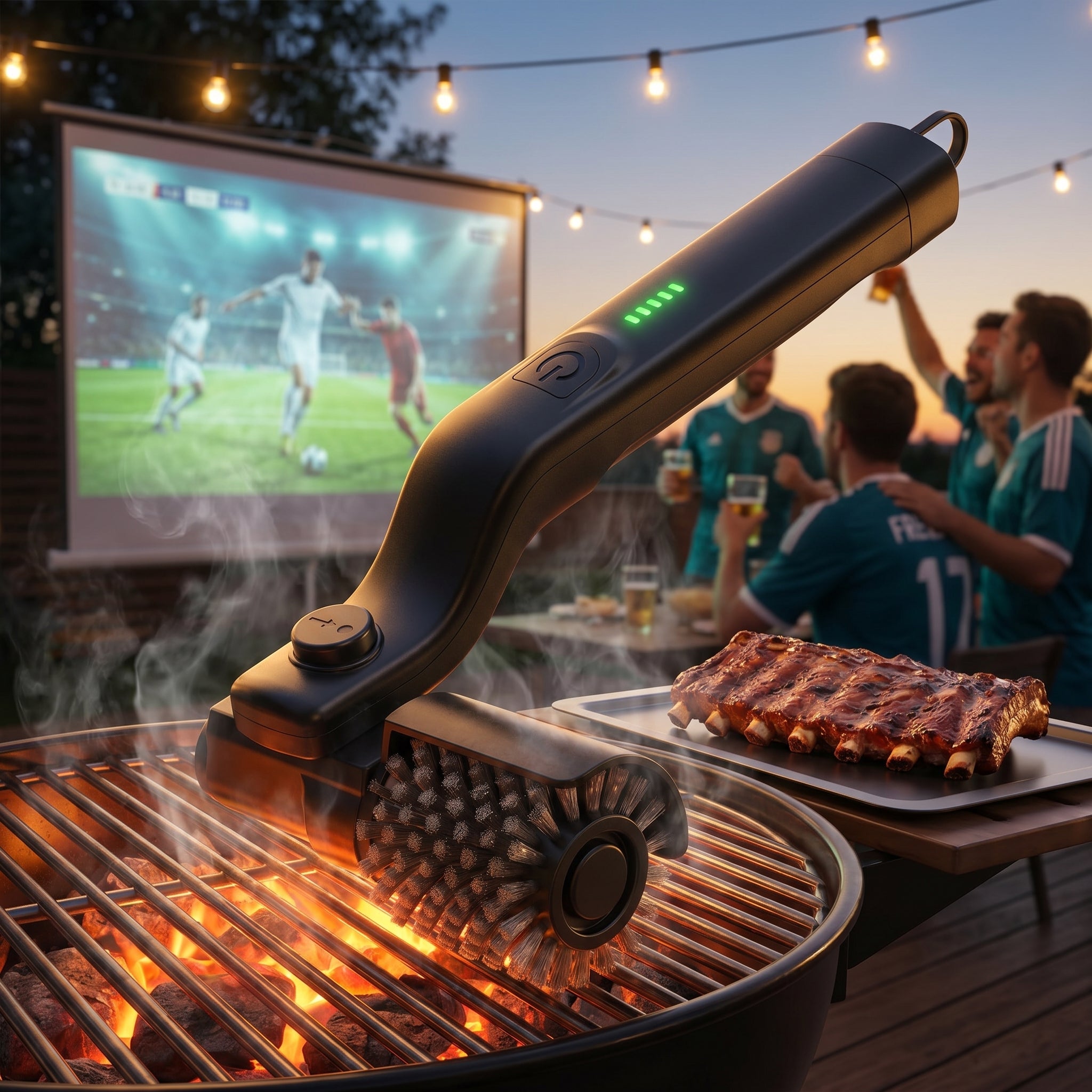 BruxMixi Electric Grill Brush
