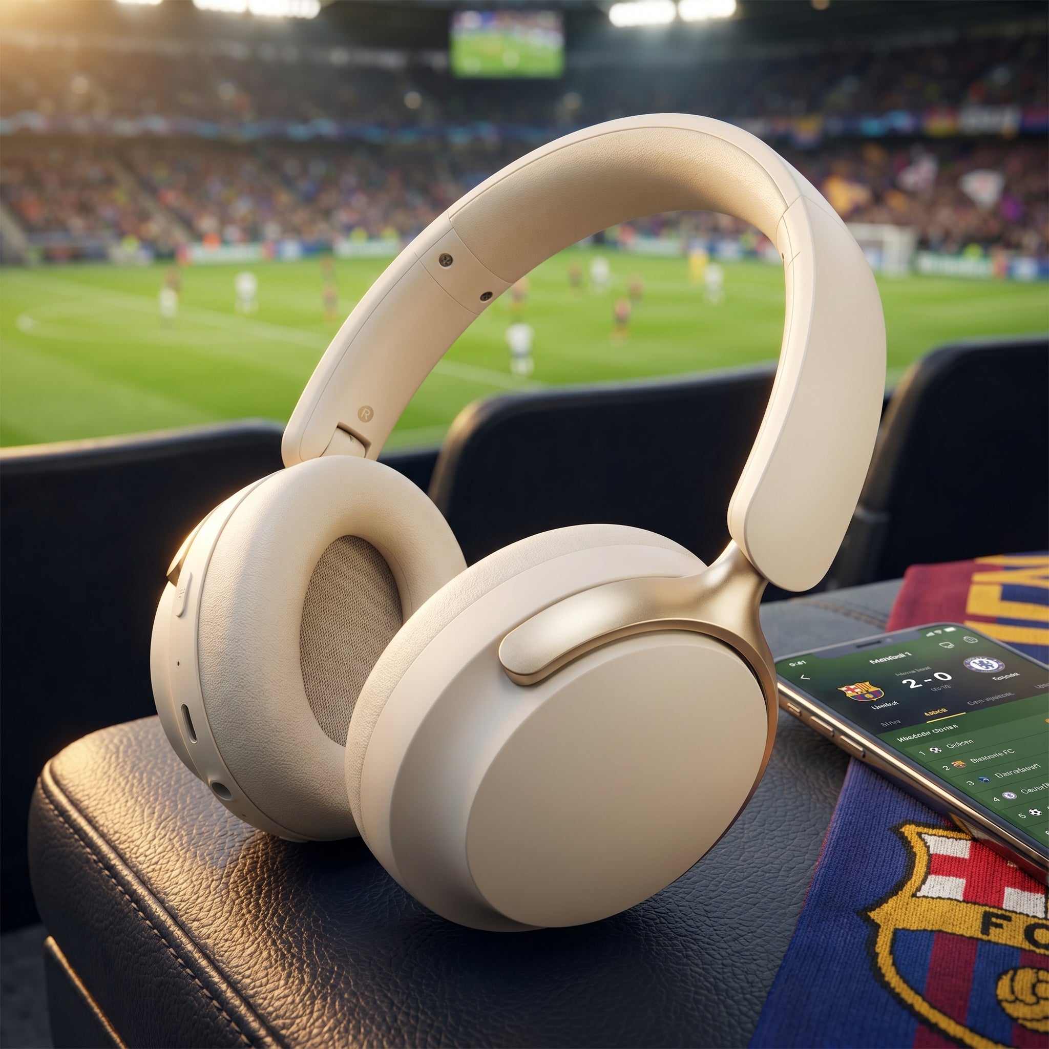 SilentBeat Noise Cancelling Headphones with 90-Hour Battery