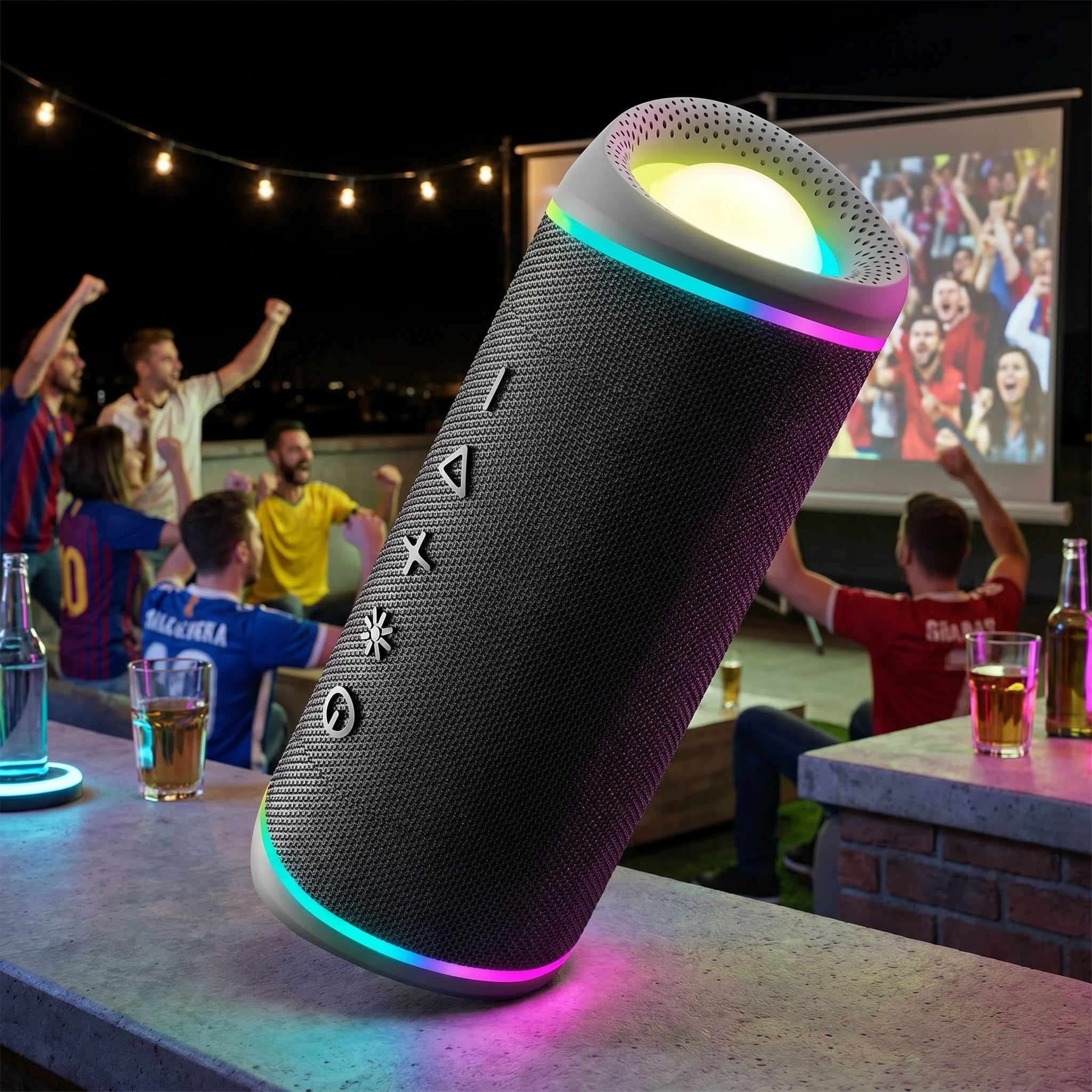 SonikPode Portable Bluetooth Speaker 30W HD Sound IPX5 Waterproof
