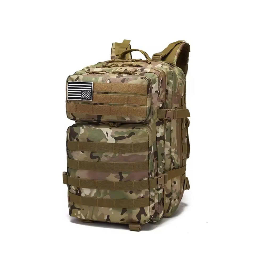 BagForis 50L Tactical Backpack 900D Oxford Waterproof Military MOLLE Rucksack