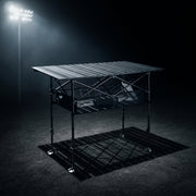 PimiTabix Portable Folding Camping & Picnic Table with Adjustable Height