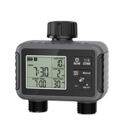 WiseDrox Dual-Zone Smart Sprinkler Controller - Standalone & Weatherproof