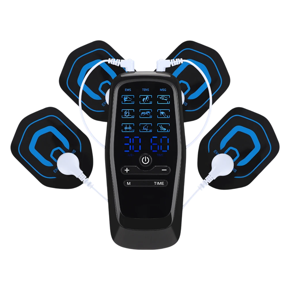 AcoReliv Portable TENS EMS Muscle Stimulator Massage Device