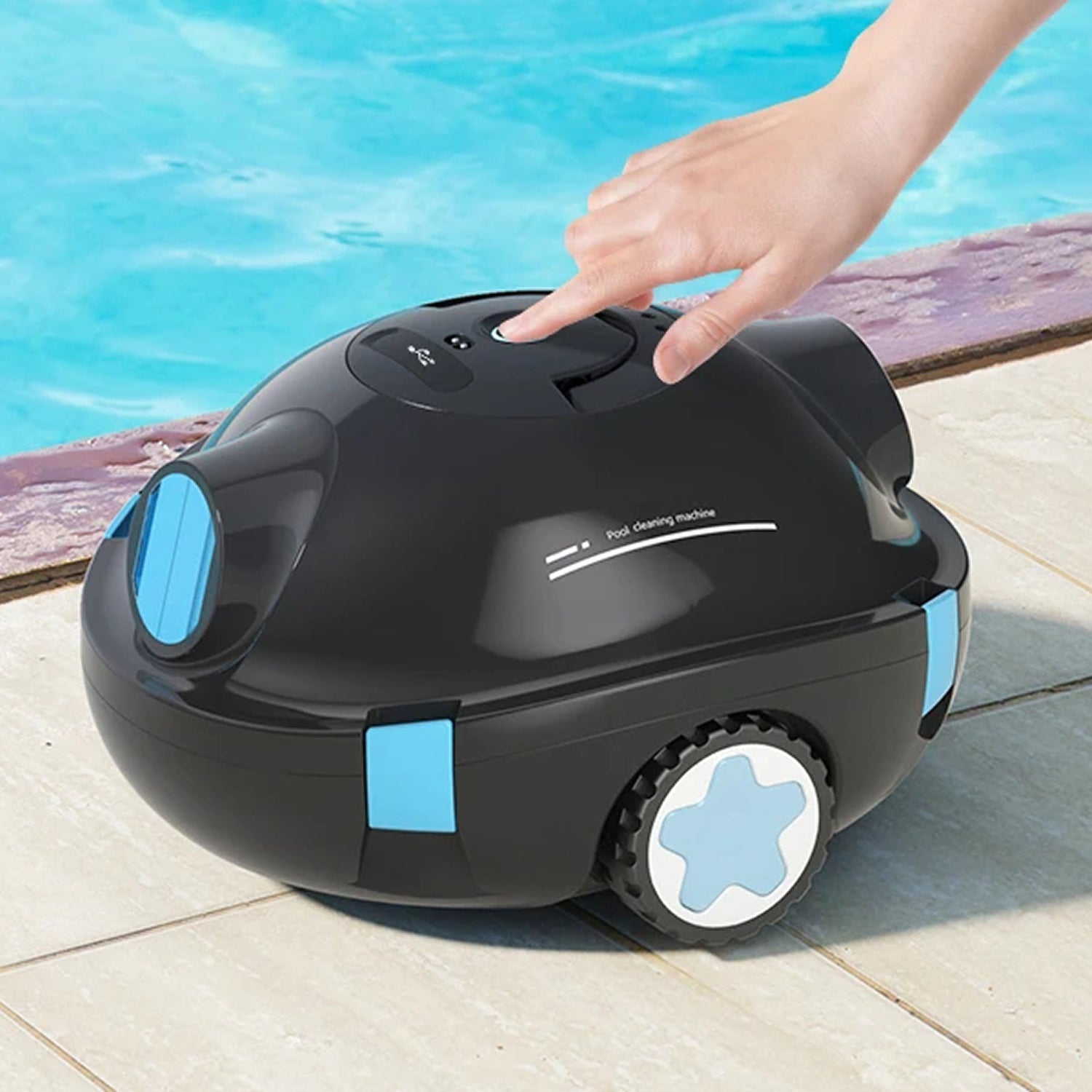 AdelCogni Cordless Automatic Robotic Pool Cleaner