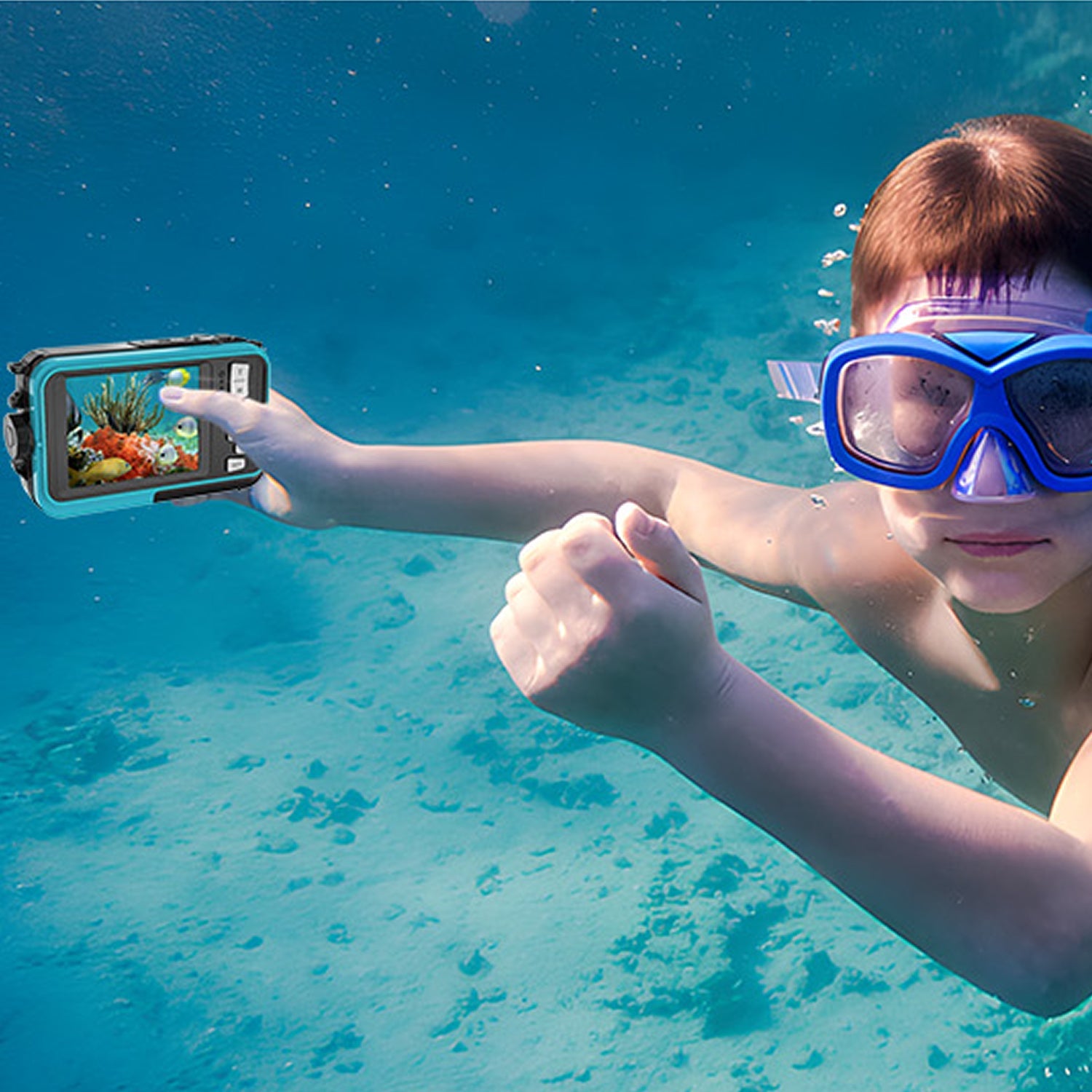 AquanPixel 4K 56MP Underwater Digital Camera