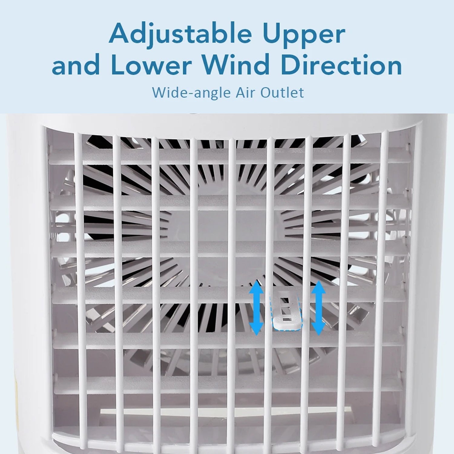 ArcticCori Portable Air Conditioner 700ml USB Personal Air Cooler 4 Speeds for Bedroom and Office