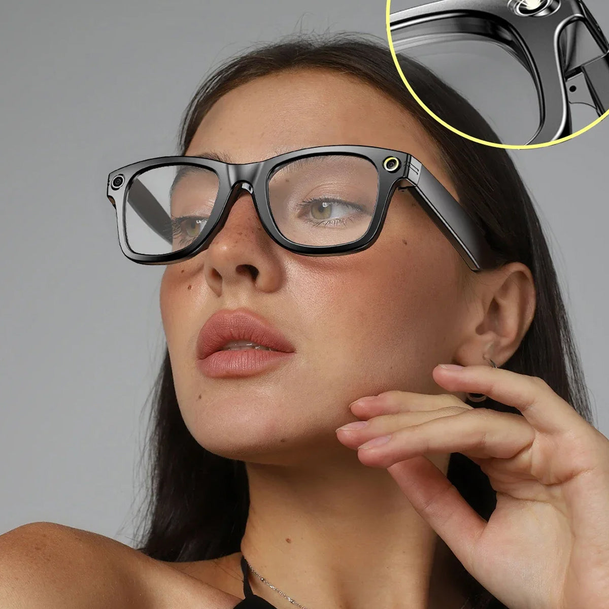 AuraLens AI Glasses - 4K Camera & Real-Time Translation