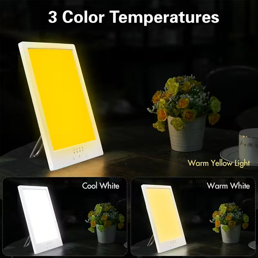AuraMixa Light Therapy Lamp for Seasonal Affective Disorder