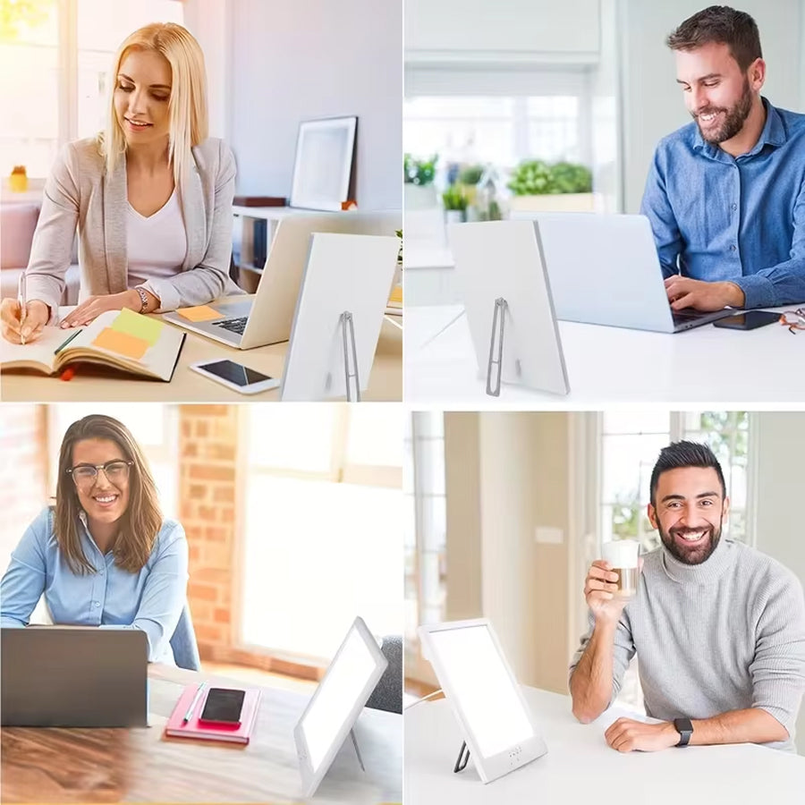 AuraMixa Light Therapy Lamp for Seasonal Affective Disorder