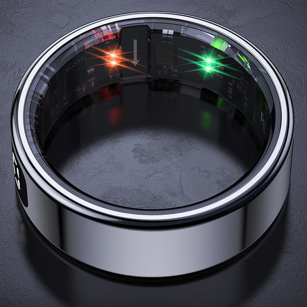 AuraTeco Smart Ring - 24/7 Health Monitoring & Gesture Control