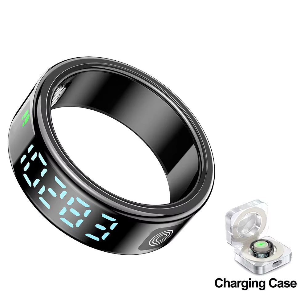 AuraTeco Smart Ring - 24/7 Health Monitoring & Gesture Control