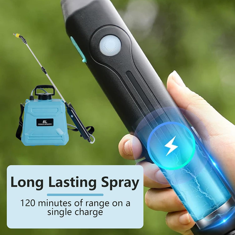 AvilMarsh 8L Electric Automatic Backpack Sprayer for Garden