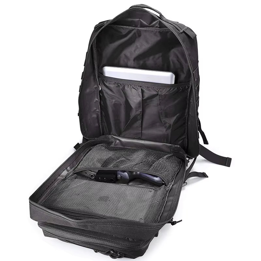 BagForis 50L Tactical Backpack 900D Oxford Waterproof Military MOLLE Rucksack