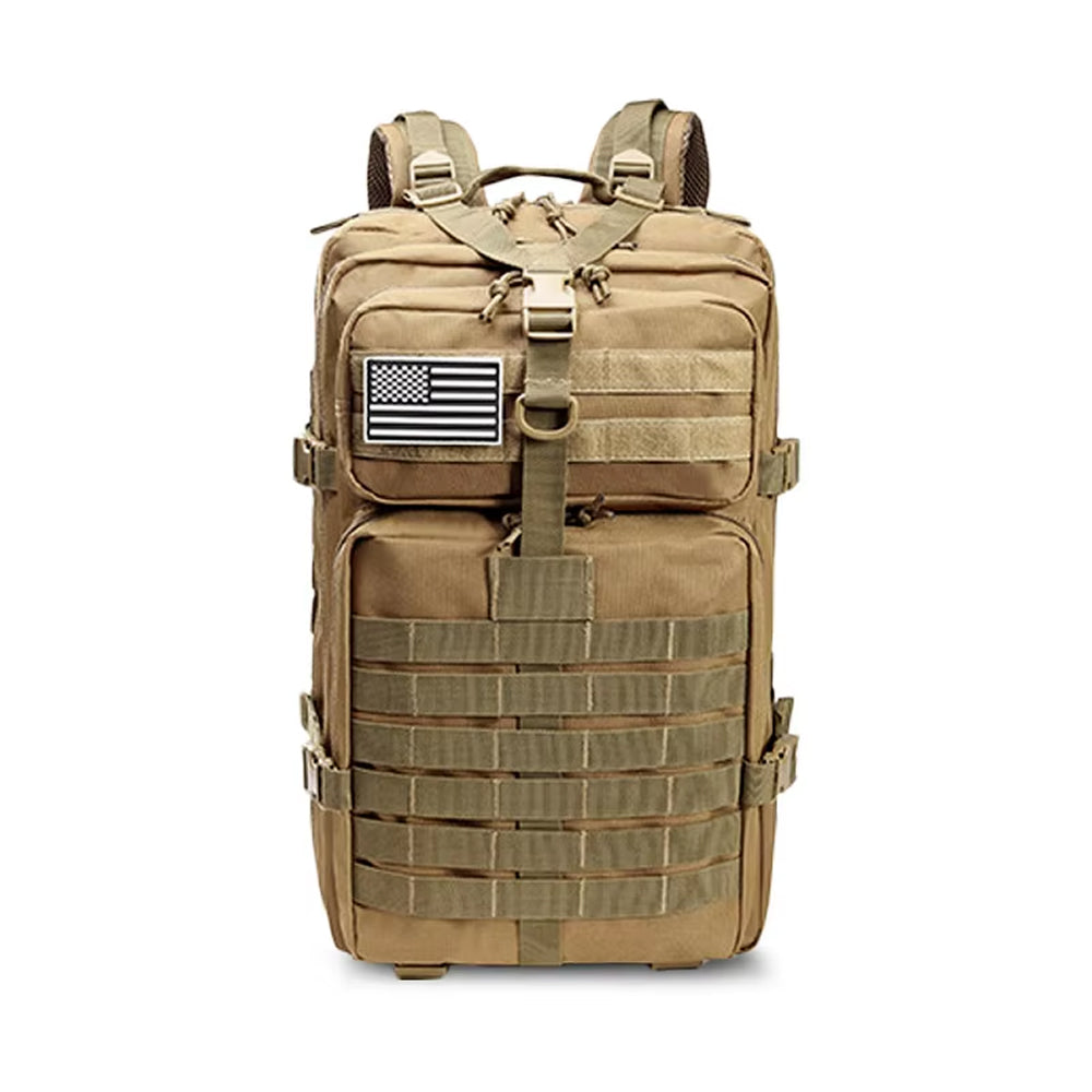 BagForis 50L Tactical Backpack 900D Oxford Waterproof Military MOLLE Rucksack