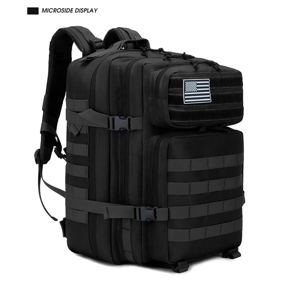BagForis 50L Tactical Backpack 900D Oxford Waterproof Military MOLLE Rucksack