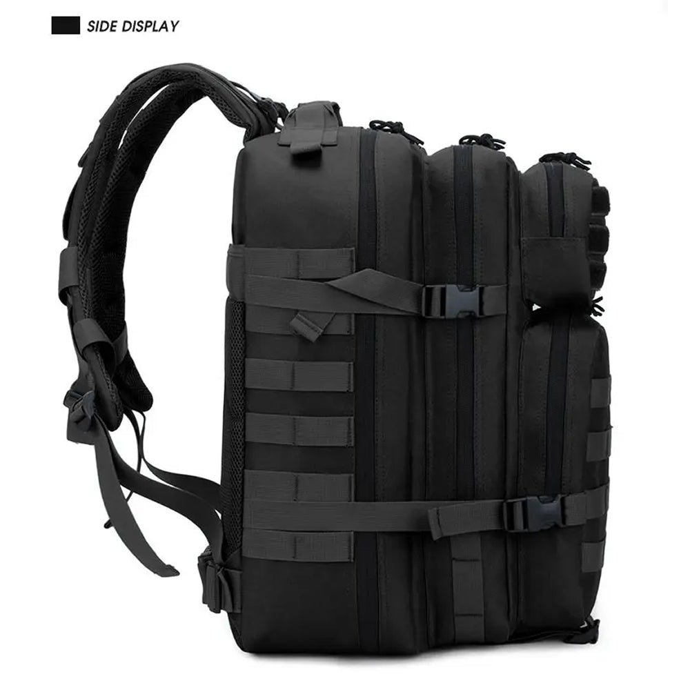BagForis 50L Tactical Backpack 900D Oxford Waterproof Military MOLLE Rucksack
