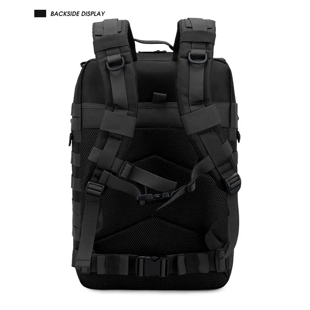 BagForis 50L Tactical Backpack 900D Oxford Waterproof Military MOLLE Rucksack