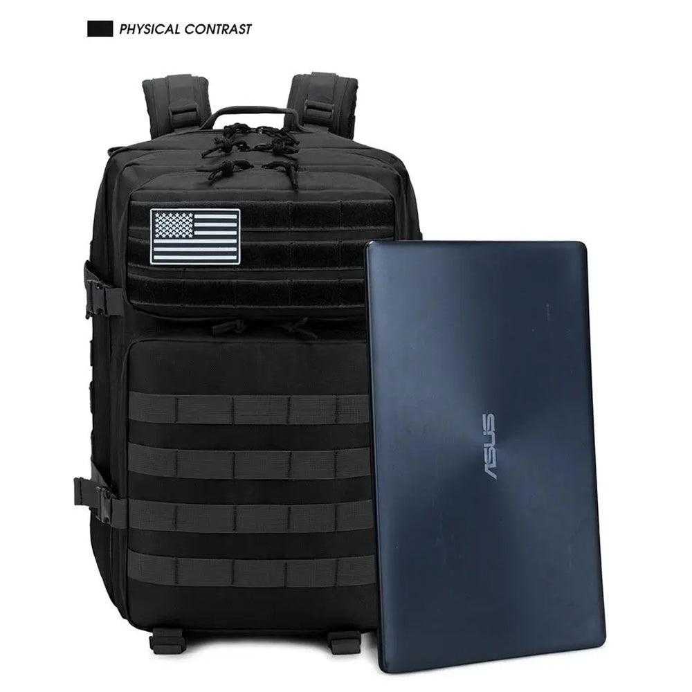 BagForis 50L Tactical Backpack 900D Oxford Waterproof Military MOLLE Rucksack