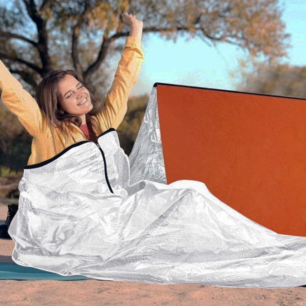 BagiEmex Emergency Sleeping Bag - 96% Heat Retention