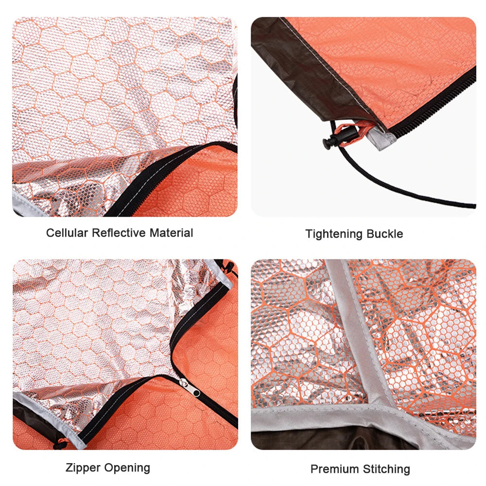 BagiEmex Emergency Sleeping Bag - 96% Heat Retention