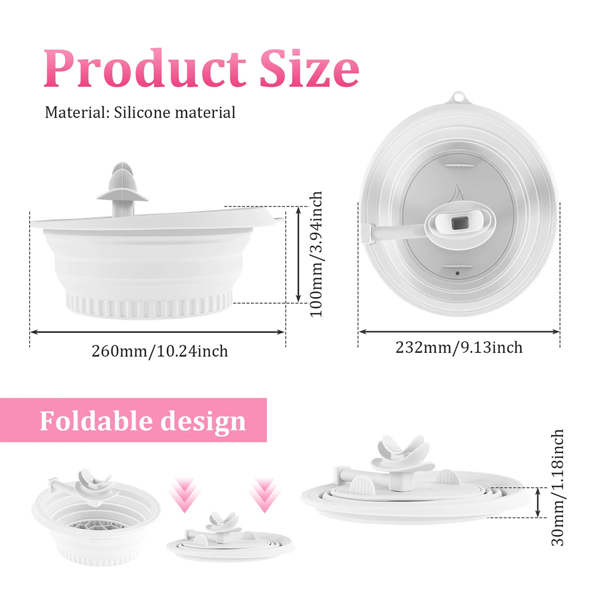 BatixFaci Collapsible Skin Icing Basin & Facial Cooling System