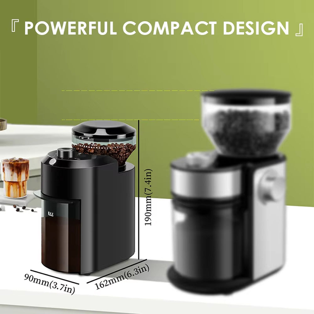 BeaniGrix Coffee Bean Grinder With 28 Precision Settings