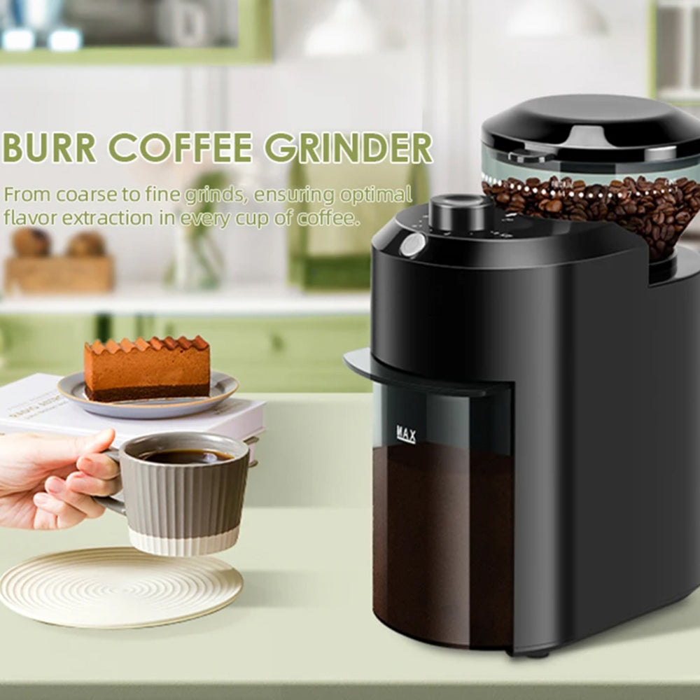 BeaniGrix Coffee Bean Grinder With 28 Precision Settings