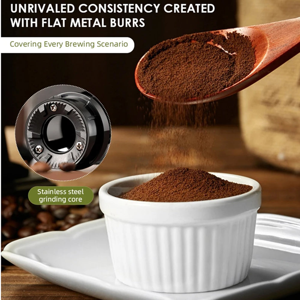 BeaniGrix Coffee Bean Grinder With 28 Precision Settings
