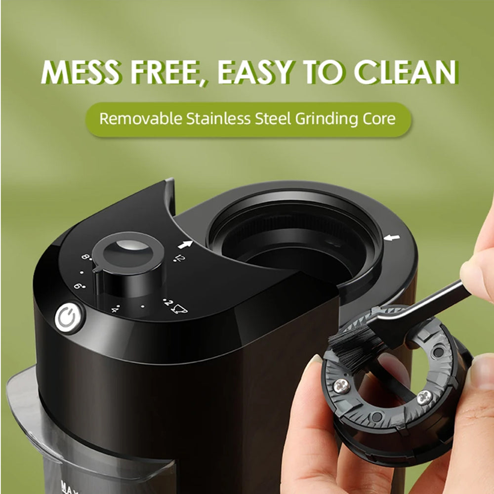 BeaniGrix Coffee Bean Grinder With 28 Precision Settings