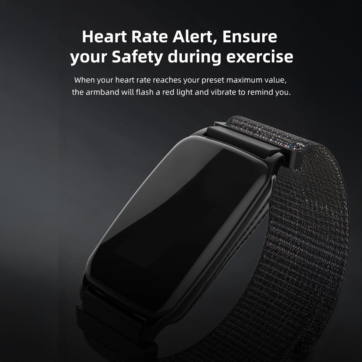 BeatLivo Armband Heart Rate Monitor IPX8 Waterproof Bluetooth ANT+ with Blood Oxygen