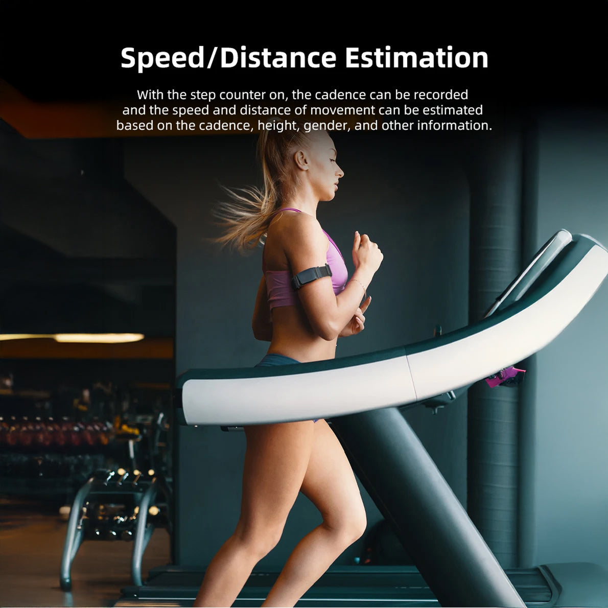 BeatLivo Armband Heart Rate Monitor IPX8 Waterproof Bluetooth ANT+ with Blood Oxygen