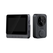 EntryCiz Smart Doorbell Camera with 4.3 Inch HD Monitor