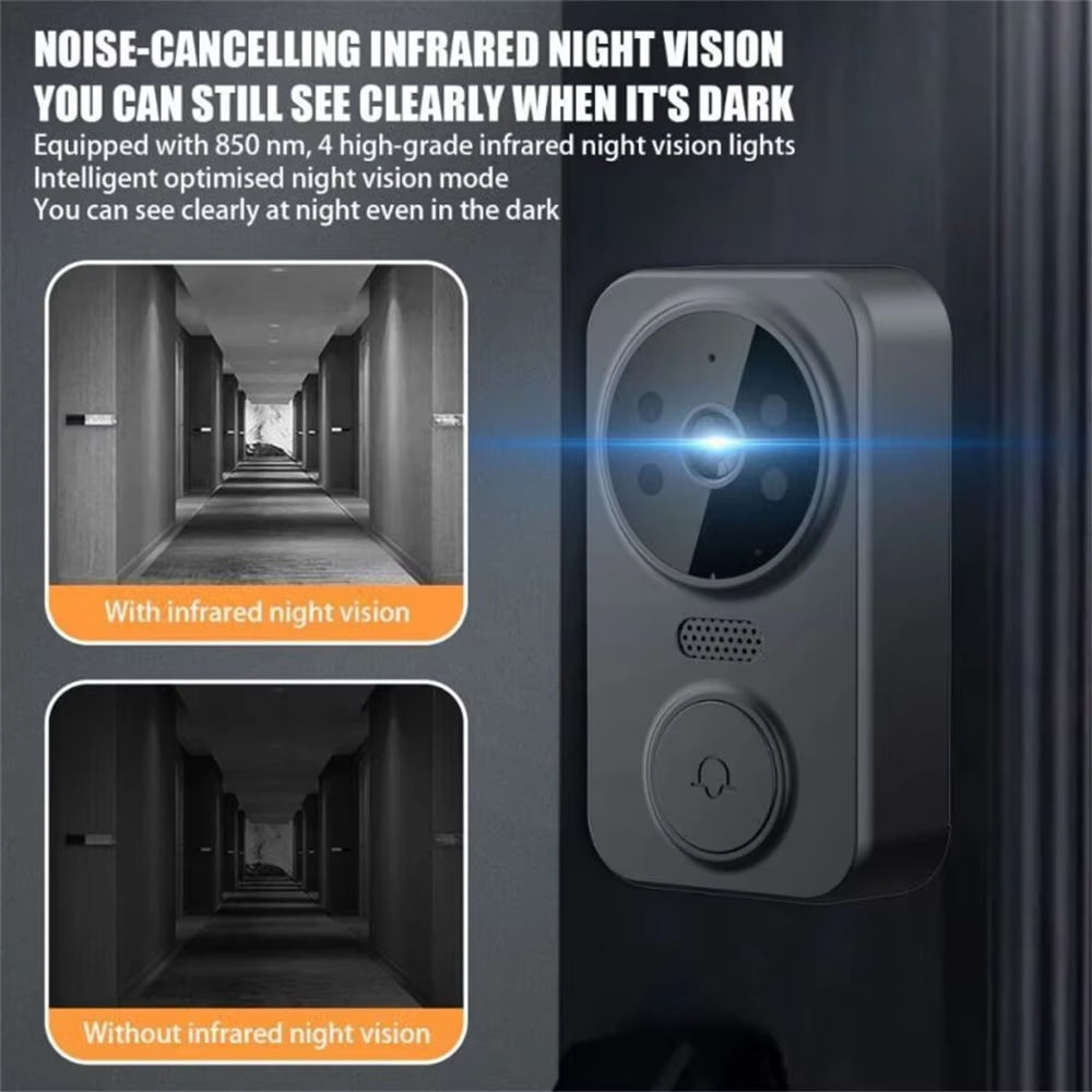 EntryCiz Smart Doorbell Camera with 4.3 Inch HD Monitor