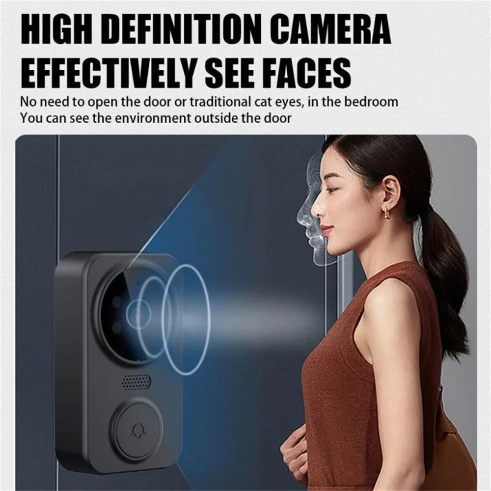 EntryCiz Smart Doorbell Camera with 4.3 Inch HD Monitor