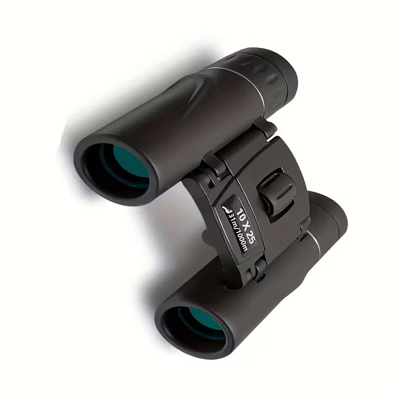 BiniClaxi 10x25 Compact Binoculars with Smartphone Adapter
