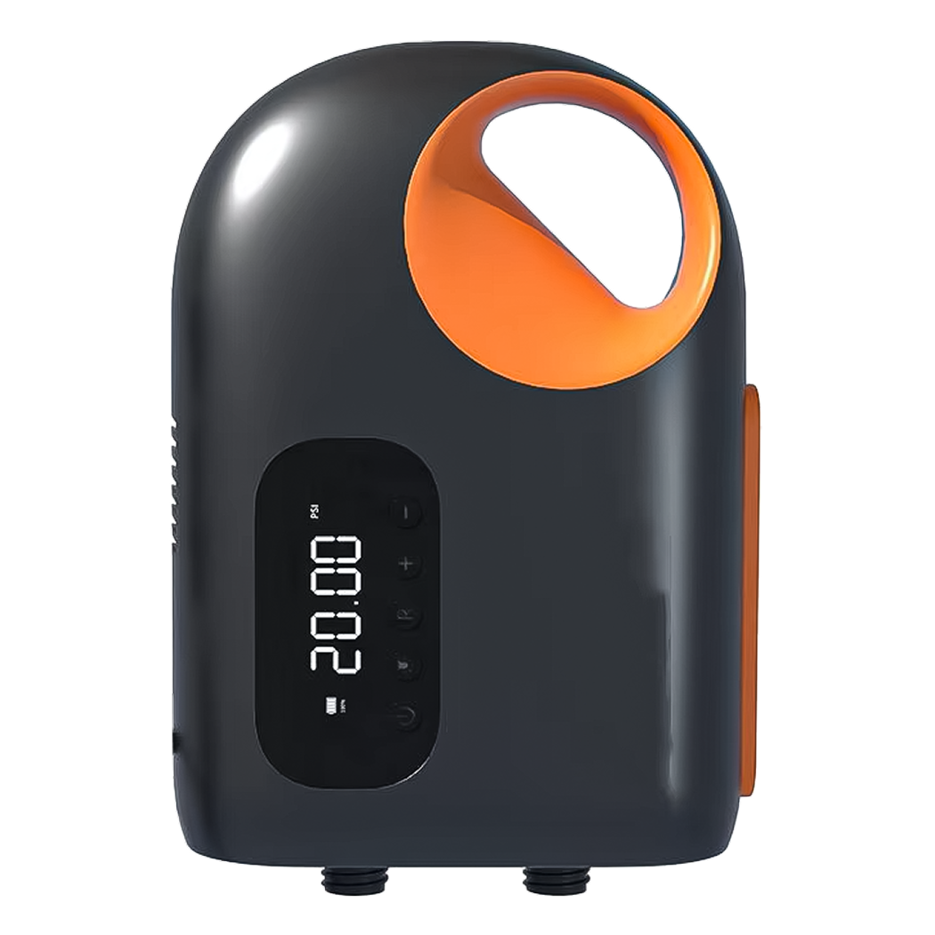 Breezpsi Electric SUP Pump - 20PSI High Pressure 120W Dual Motor, 400L/min Fast Inflation with ±0.1 PSI Precision