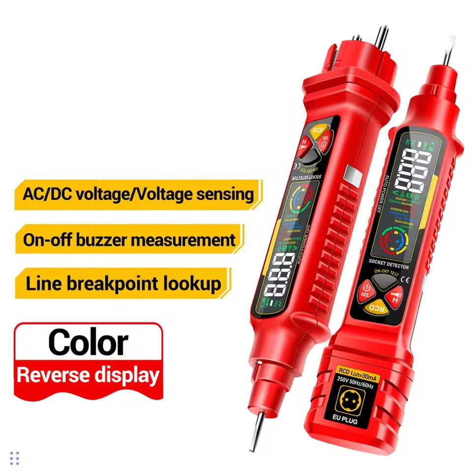 BrexCixa 7-in-1 Circuit Breaker Finder - 2-440V AC/DC Tester with RCD Leakage Detection, NCV Sensing