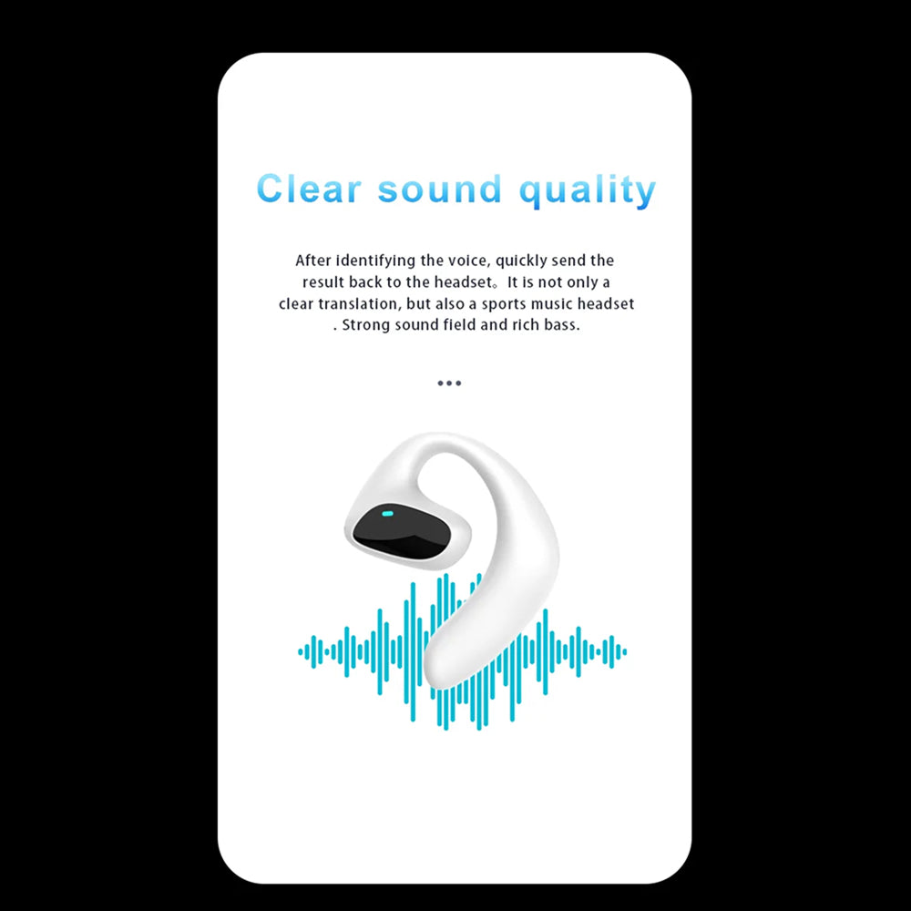 BudsPoly Translation Earbuds 144 Languages with 97% Accuracy, 0.4s Real-Time Response and 8-Language Offline Mode