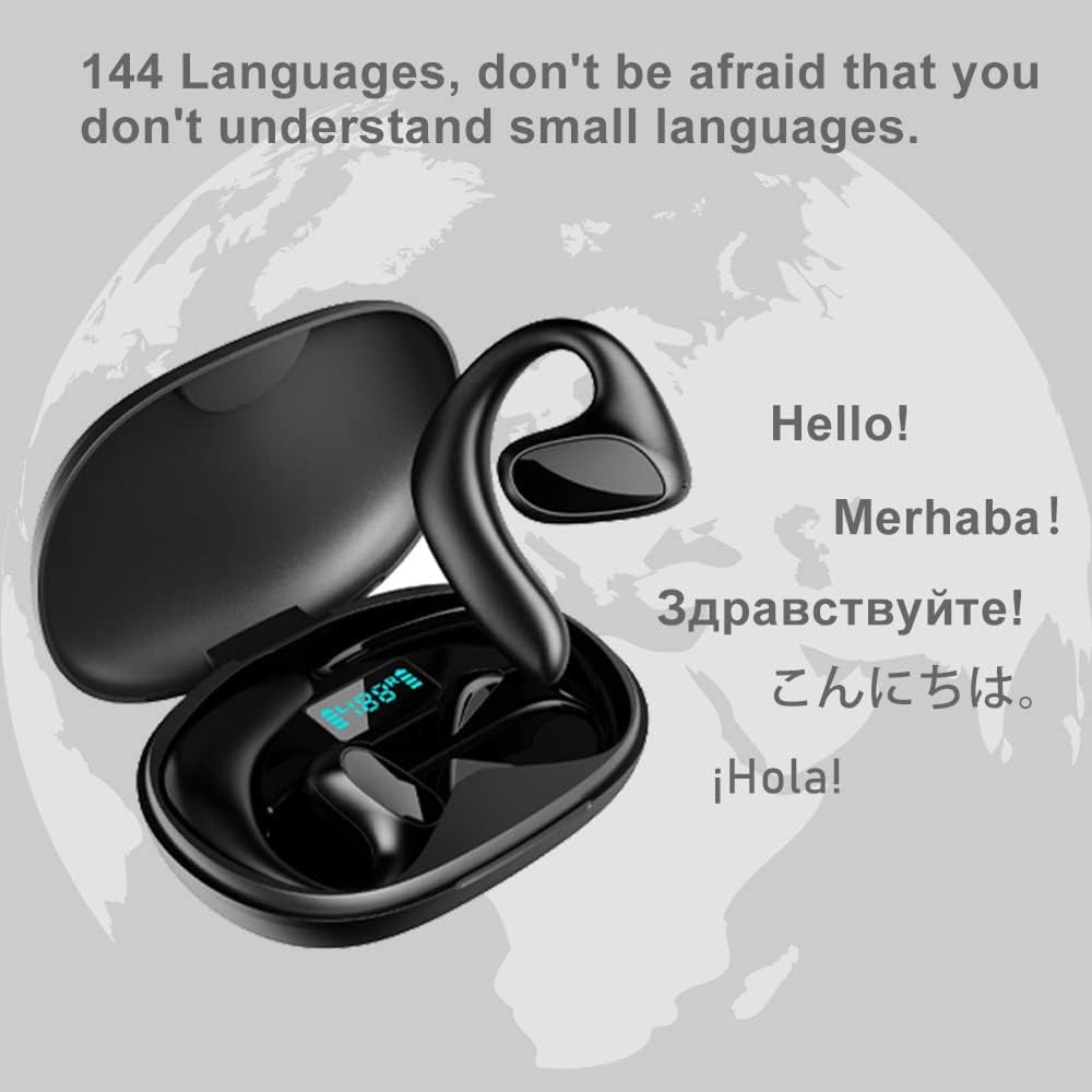 BudsPoly Translation Earbuds 144 Languages with 97% Accuracy, 0.4s Real-Time Response and 8-Language Offline Mode