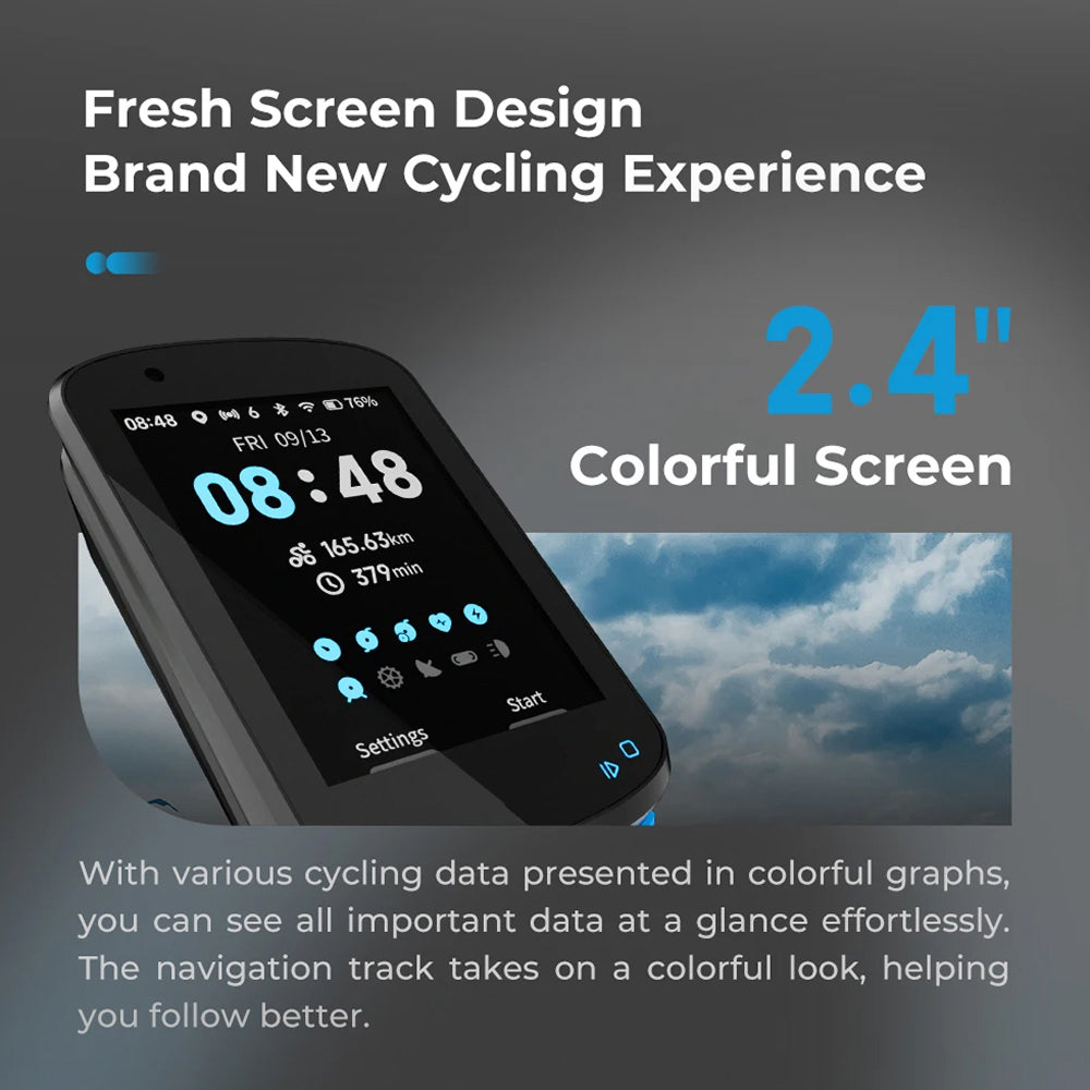 Cadnexura Bike Computer | Pro-Level GPS Navigation & Multi-Sat Accuracy