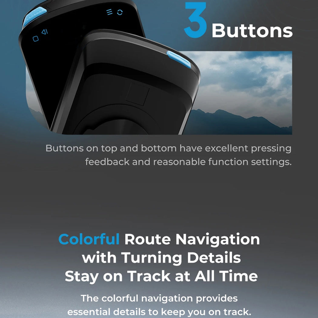 Cadnexura Bike Computer | Pro-Level GPS Navigation & Multi-Sat Accuracy