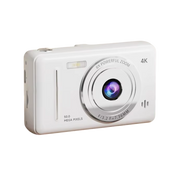 CamTipco 50MP Digital Camera 4K UHD 8X Zoom Compact Vlogging Cam with Anti-Shake