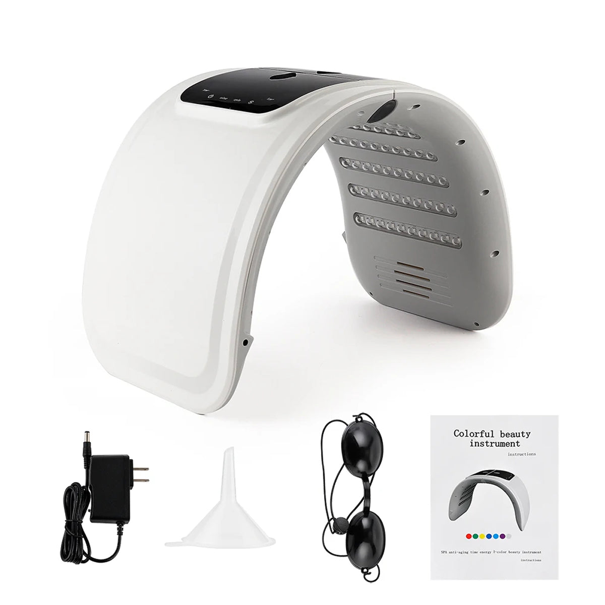 CanbiMart 7-Color LED Blue Light Therapy and Nano-Mist Rejuvenation