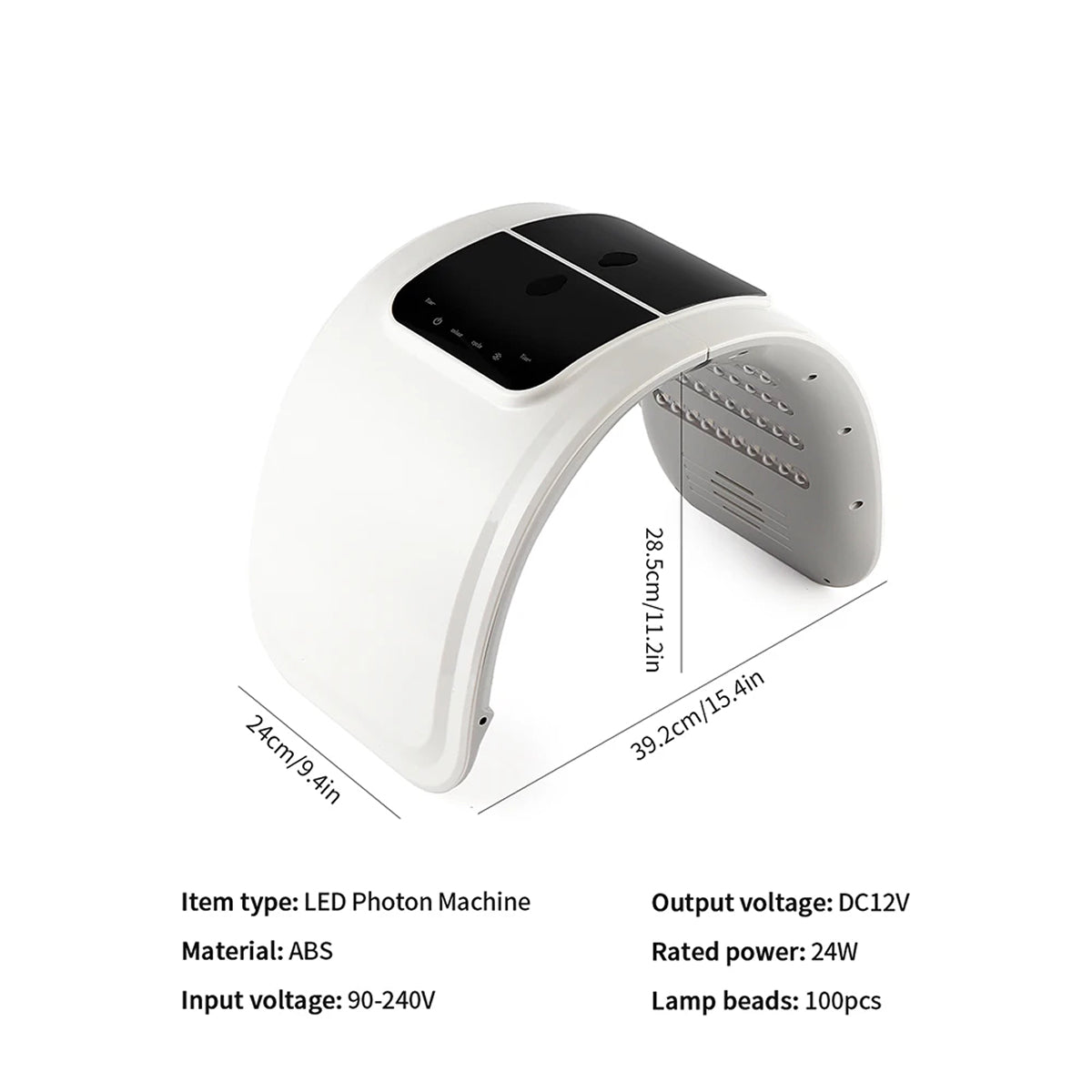 CanbiMart 7-Color LED Blue Light Therapy and Nano-Mist Rejuvenation
