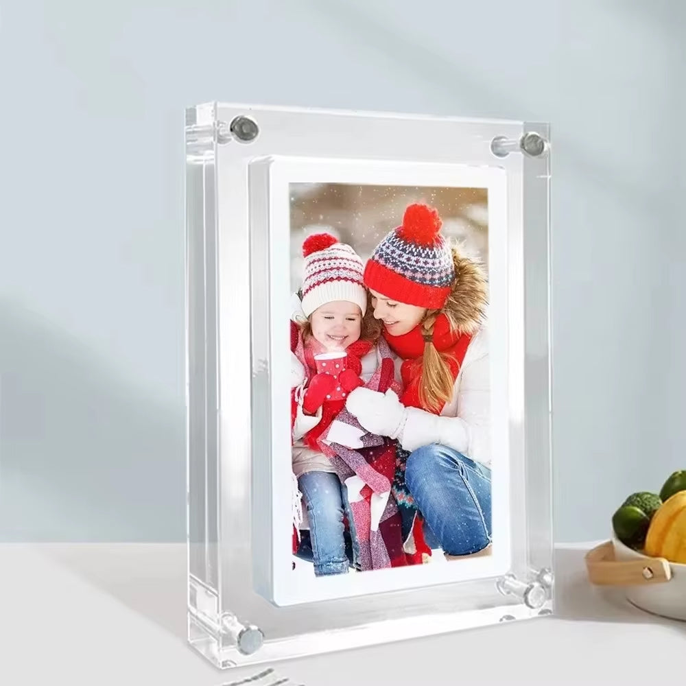CaptiPix Transparent Digital Photo Frame with Video & Audio