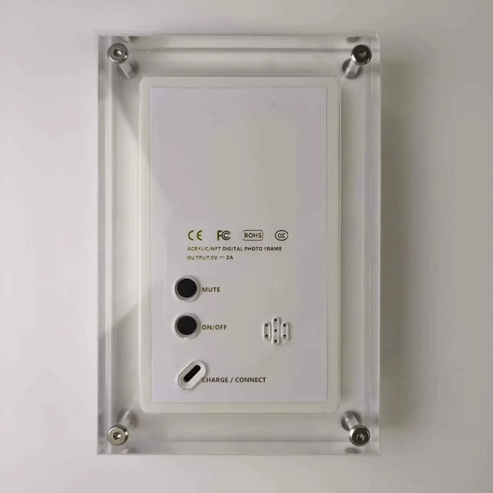 CaptiPix Transparent Digital Photo Frame with Video & Audio